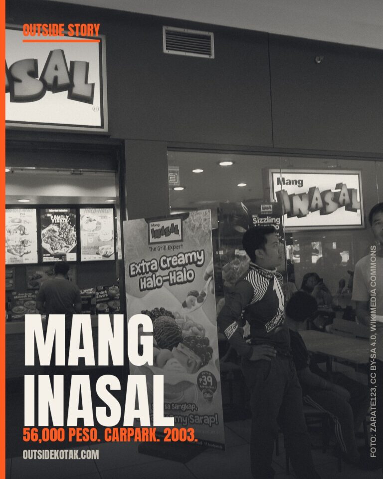 Mang Inasal: Buka Kedai Di Carpark, Jual Pada Harga 3 Bilion Peso